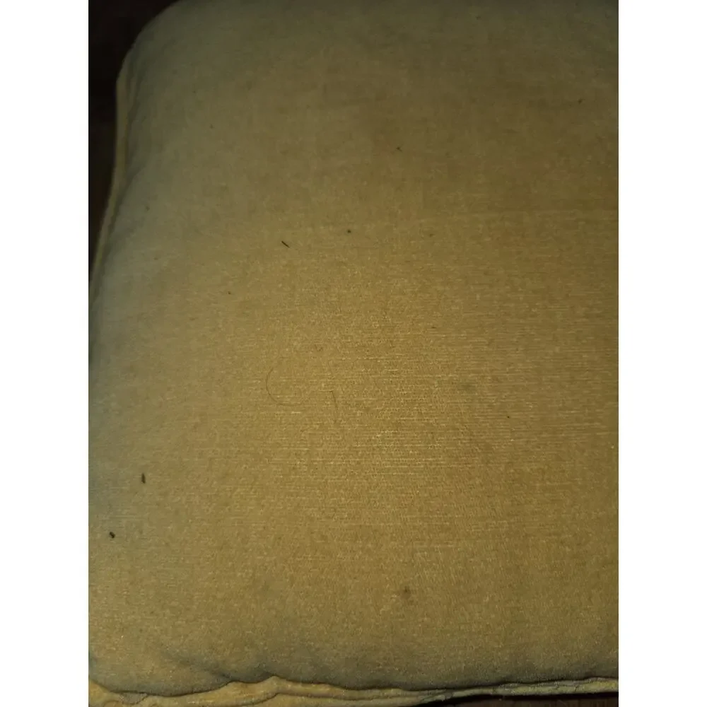 Vintage Needlepoint Aztec Southwestern Gold Velvet Throw Pillow